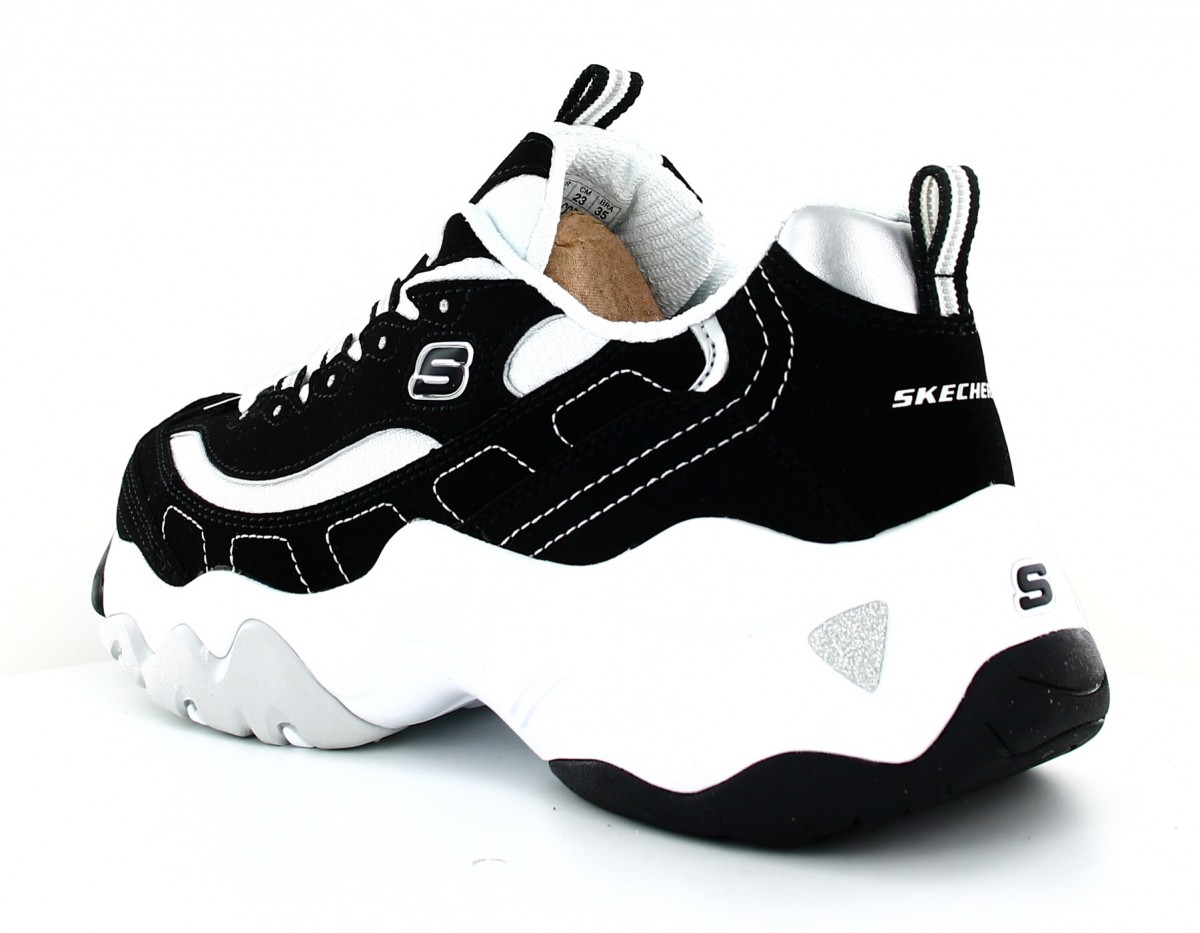 Skechers D'lites 3 noir blanc