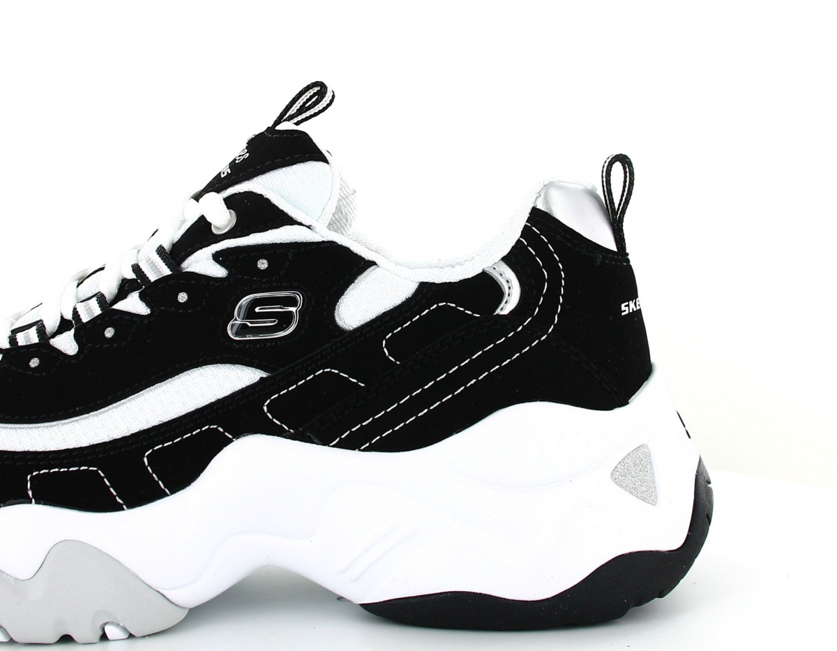 Skechers D'lites 3 noir blanc