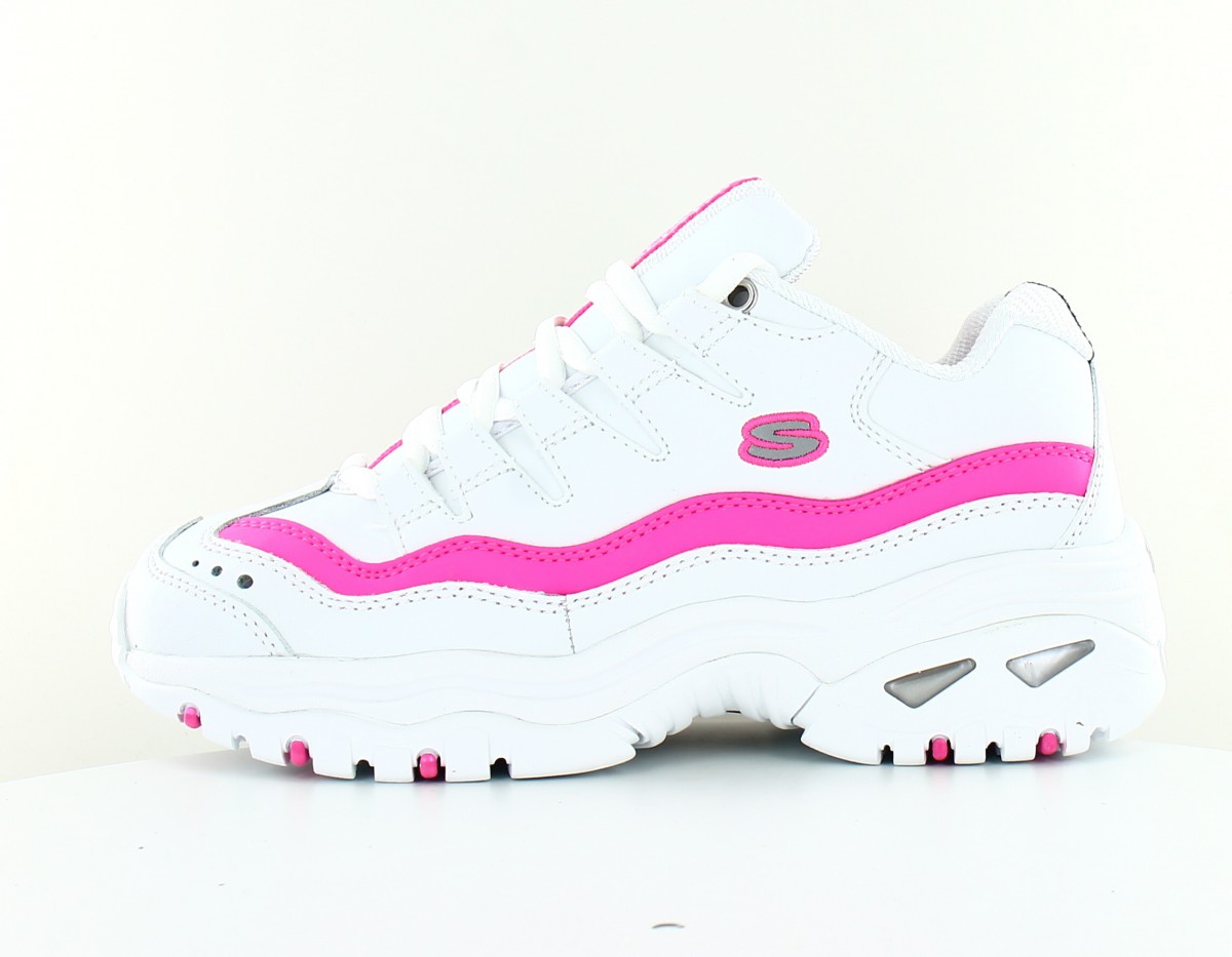 Skechers Energy over joy blanc rose