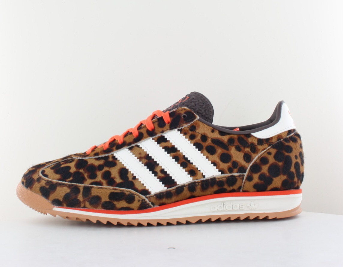 Adidas SL 72 og leopard blanc orange