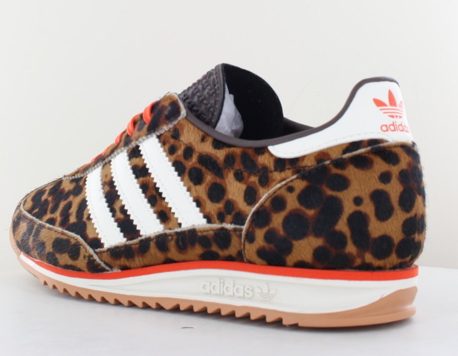 Adidas SL 72 og leopard blanc orange