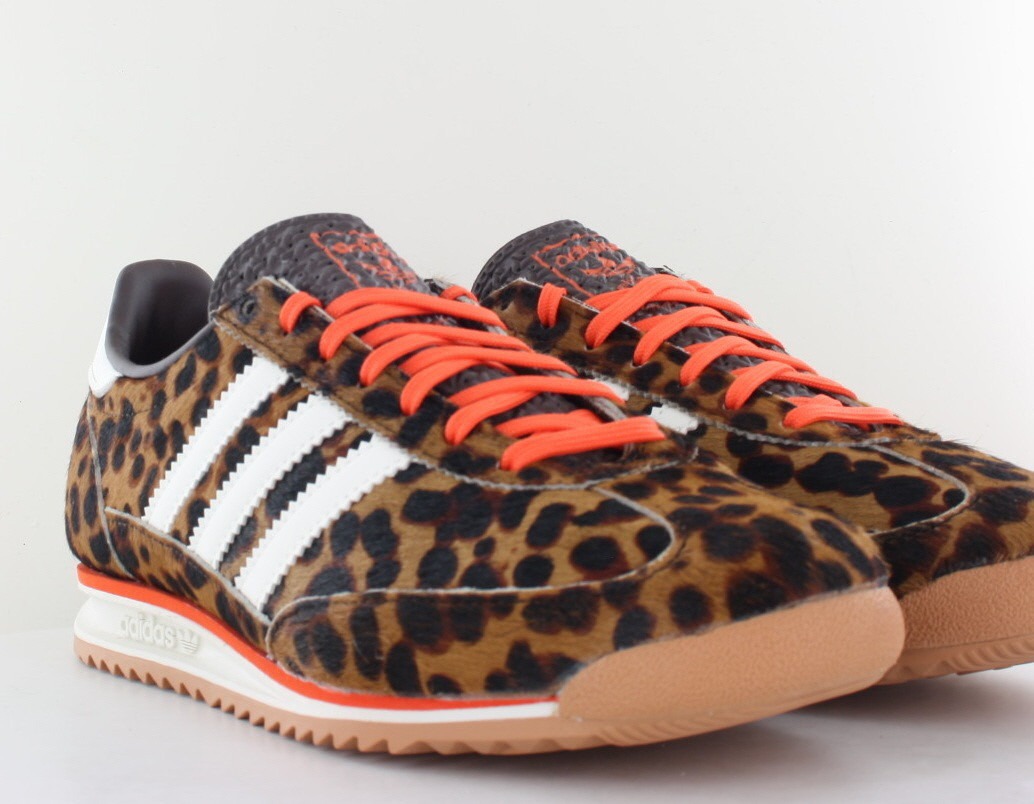 Adidas SL 72 og leopard blanc orange