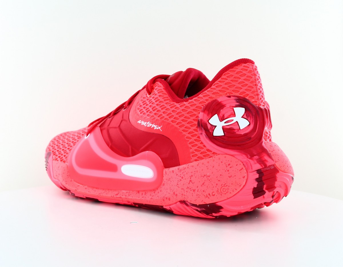 Under Armour Spawn 2 rouge blanc rose