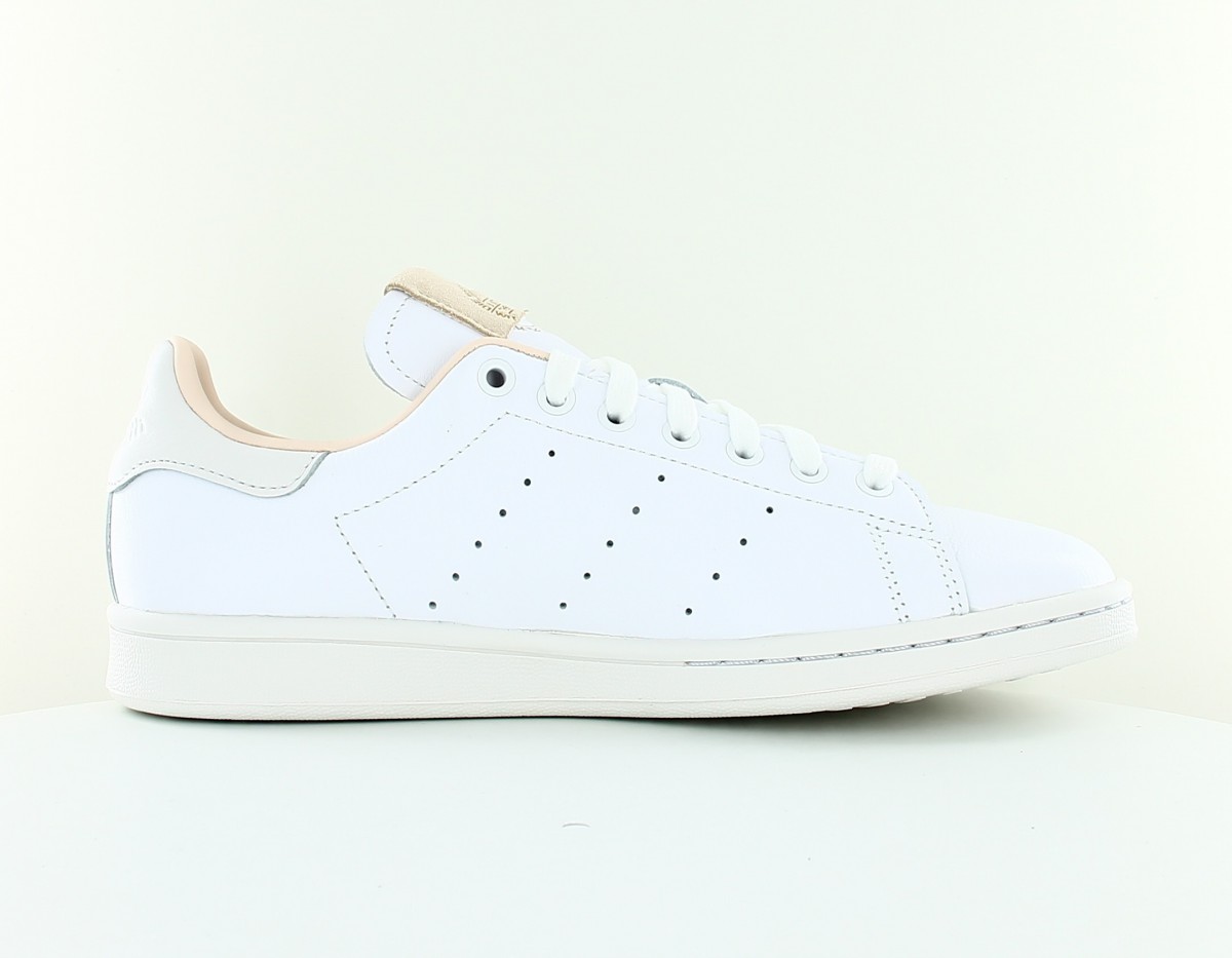 Adidas stan smith blanc beige