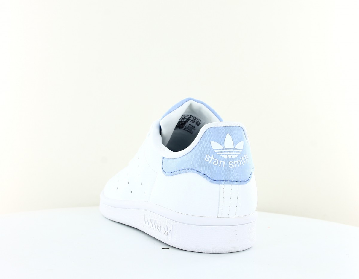 Adidas Stan smith blanc bleu ciel