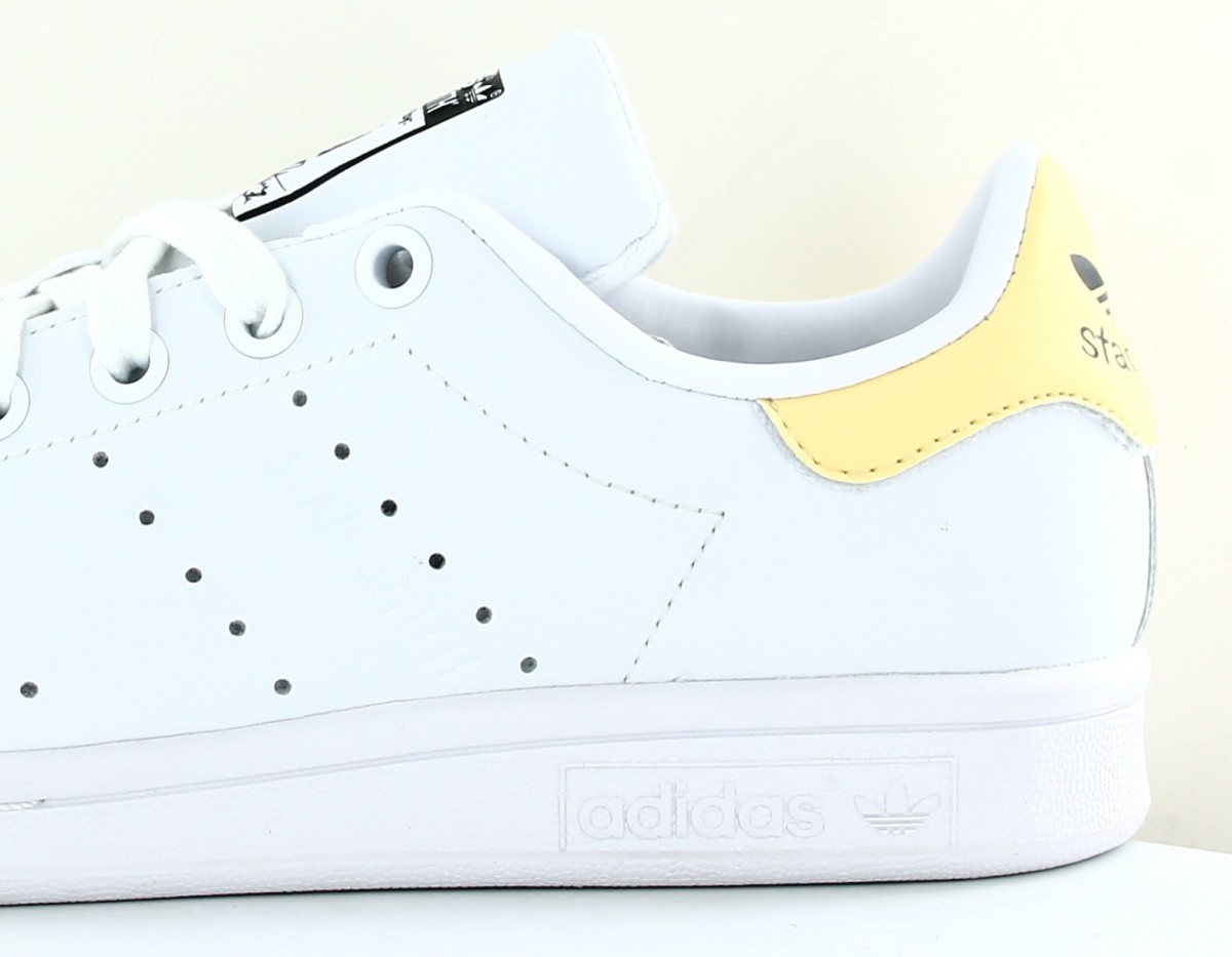 Adidas Stan smith blanc jaune noir