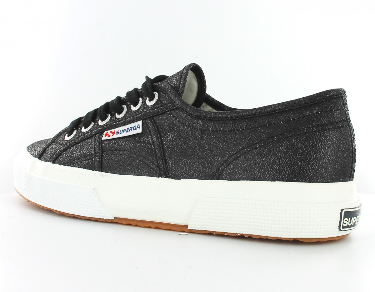 Superga 2750 lamew noir-brillant