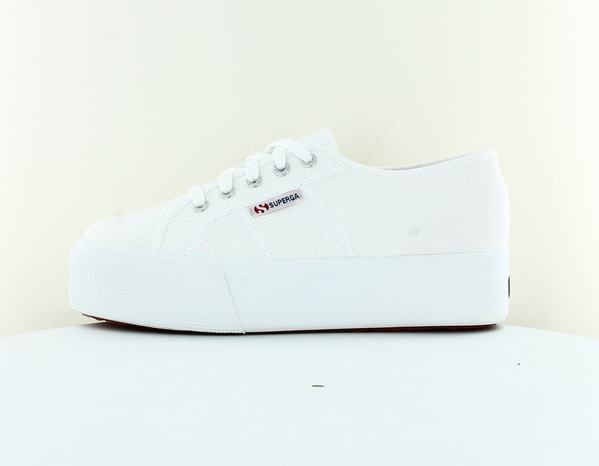 Superga 2790 cotw linea up and down blanc gomme