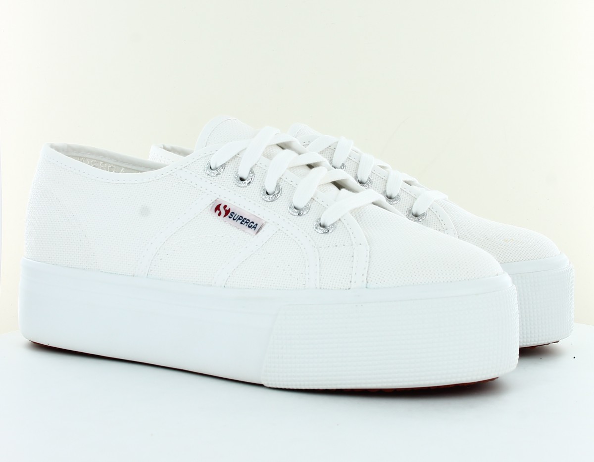 Superga 2790 cotw linea up and down blanc gomme