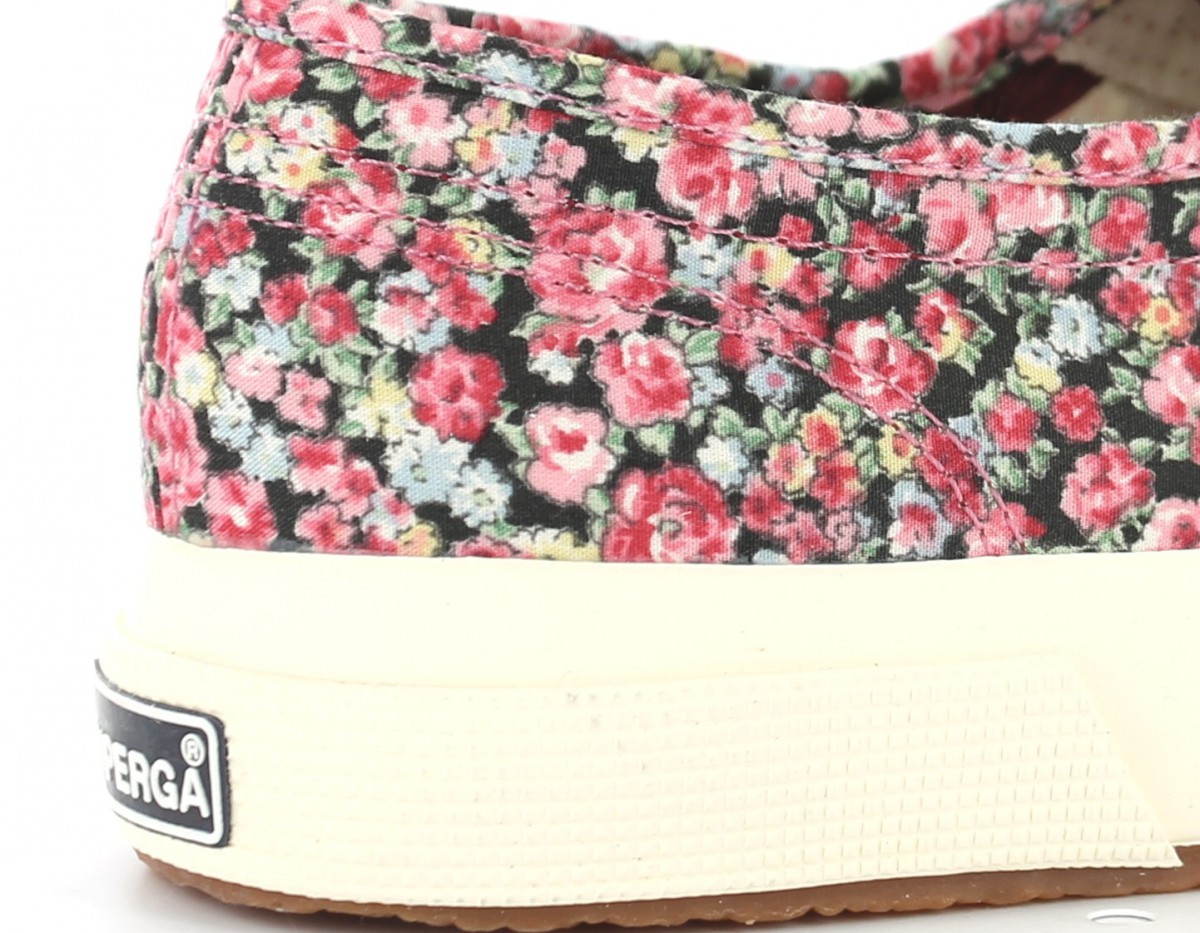 Superga Cotu Flowered NOIR/FLEUR