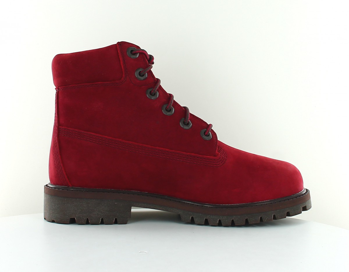 Timberland 6-inch femme rouge syrah