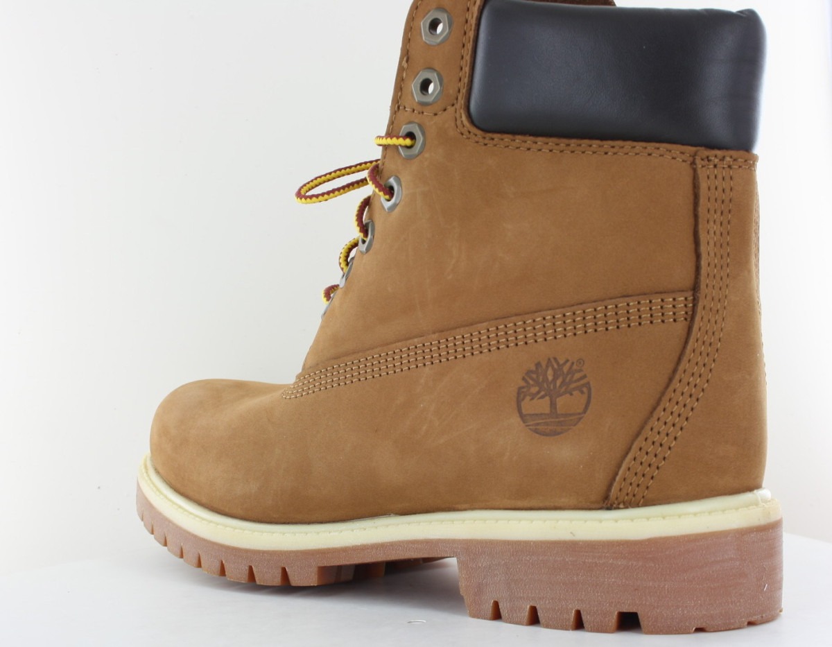 Timberland 6 inch premium beige foncé noir