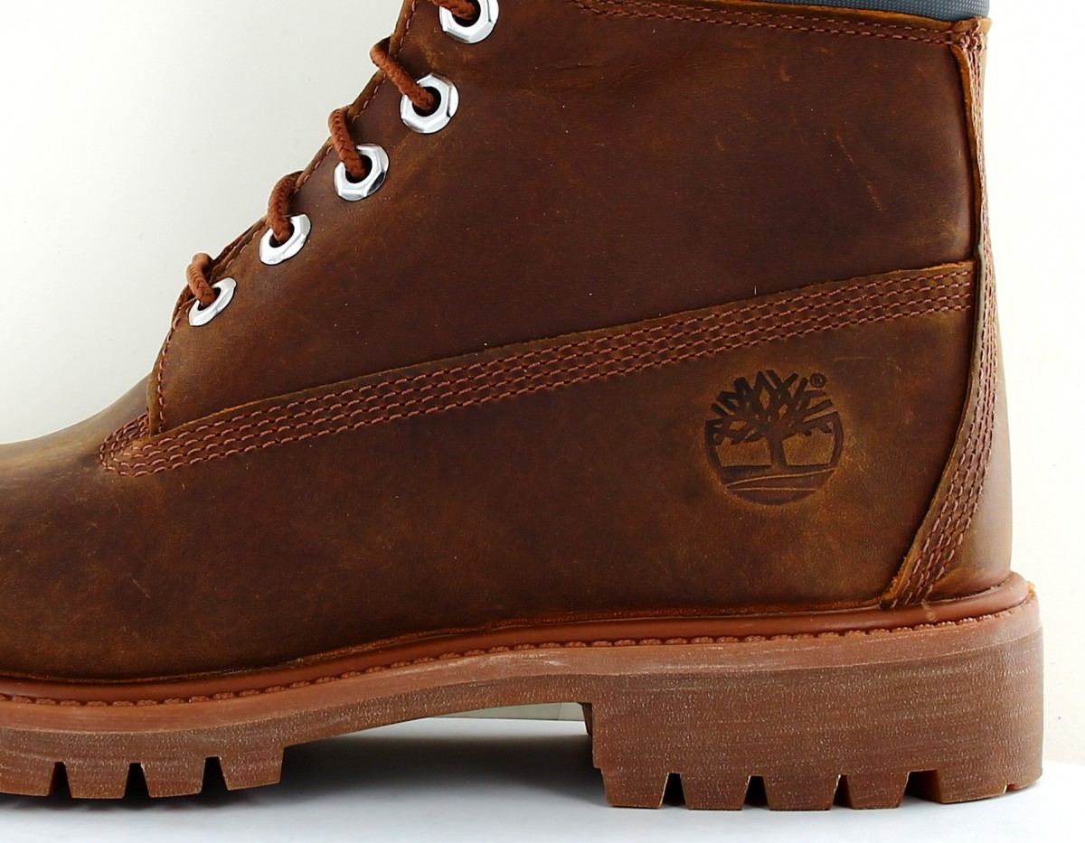 Timberland 6 inch premium marron gris