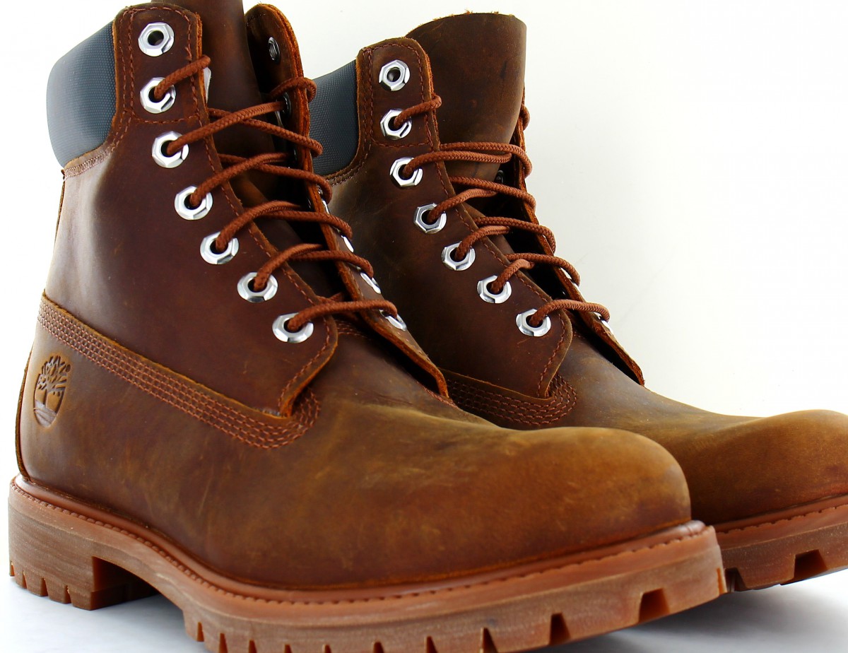 Timberland 6 inch premium marron gris