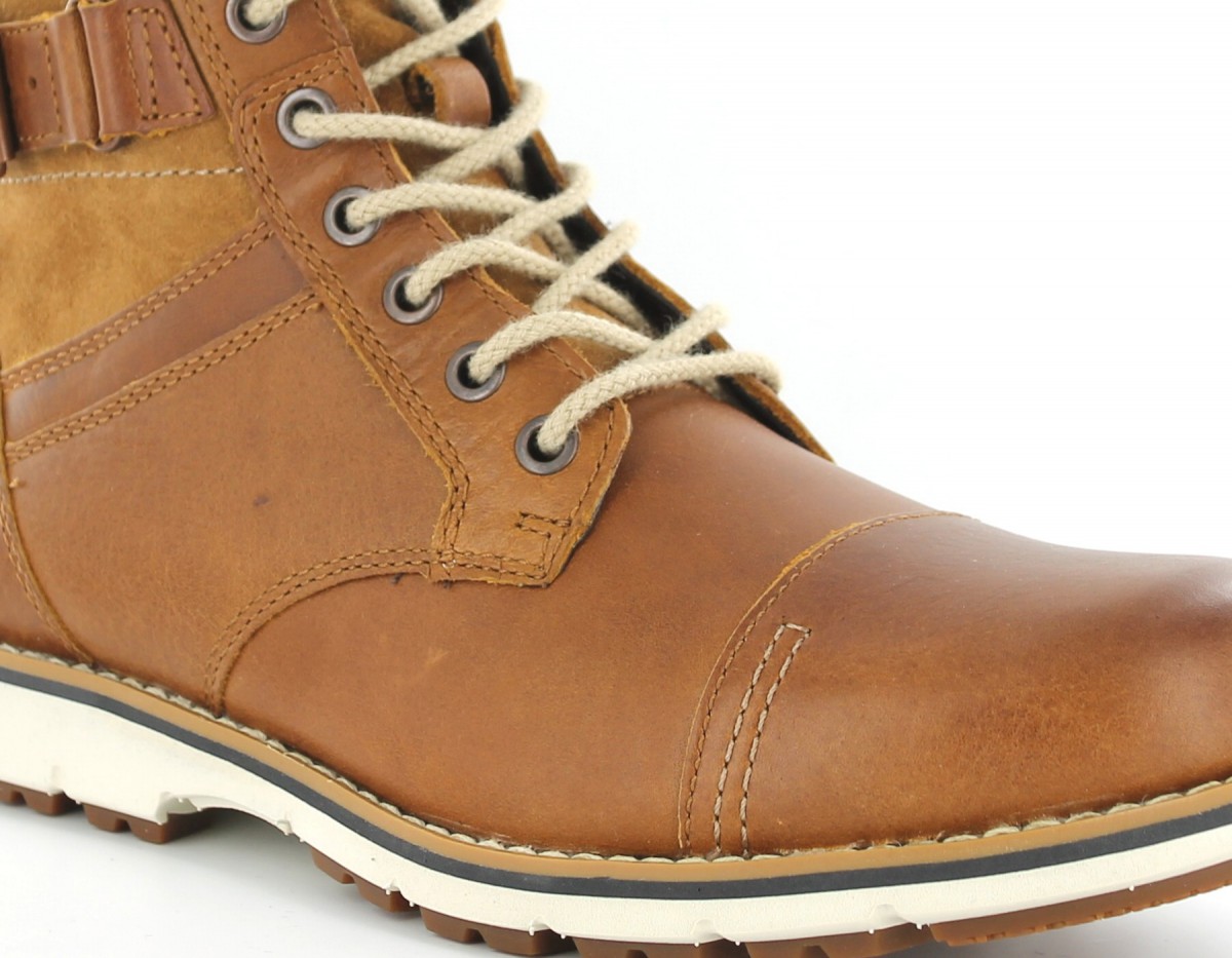 Timberland brewstah side zip boot BEIGE