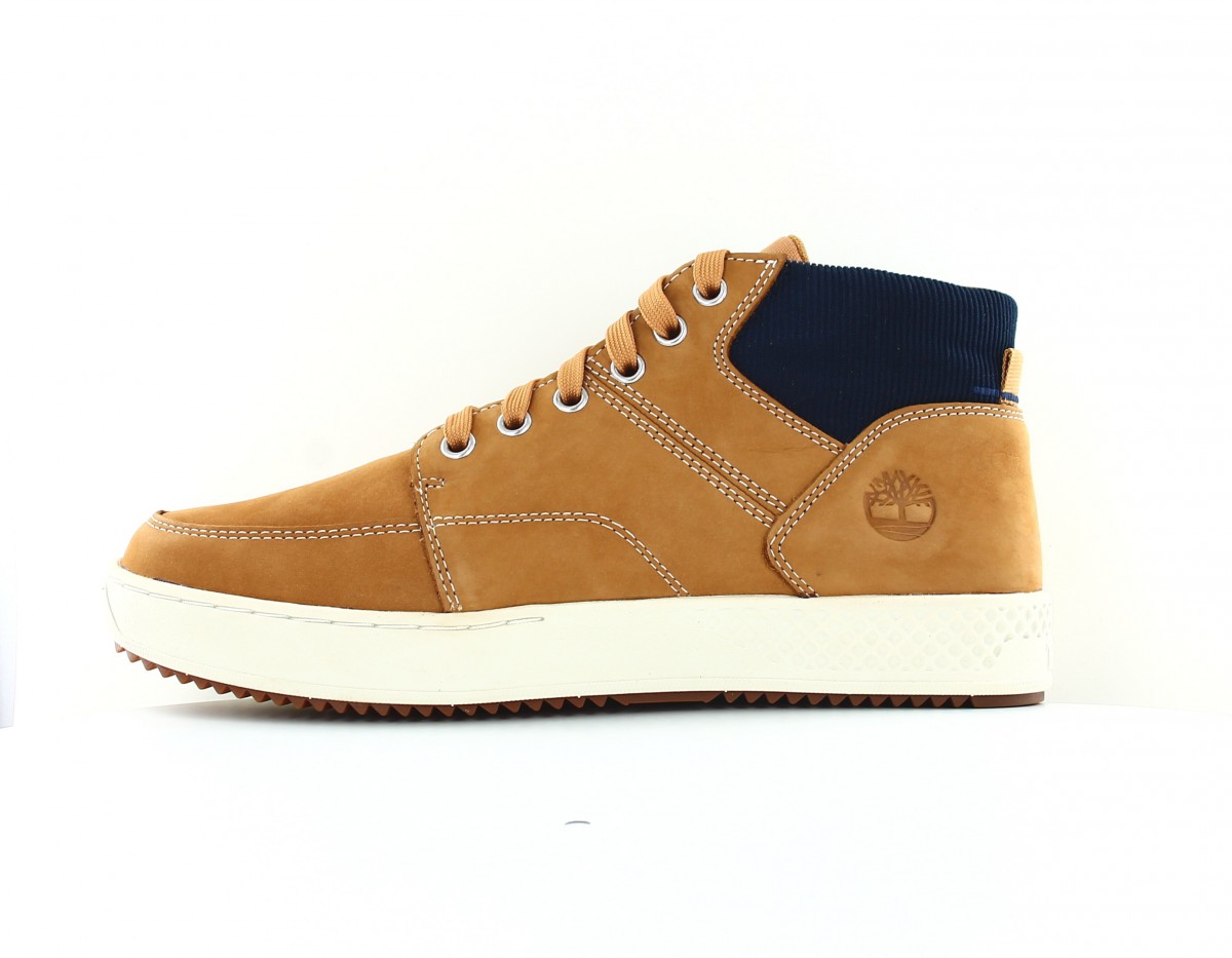 Timberland City roam cup chukka wheat bleu marine blanc gomme