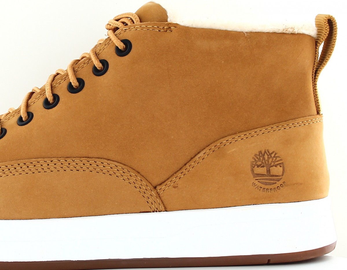 Timberland Davis Square fourrure beige beige