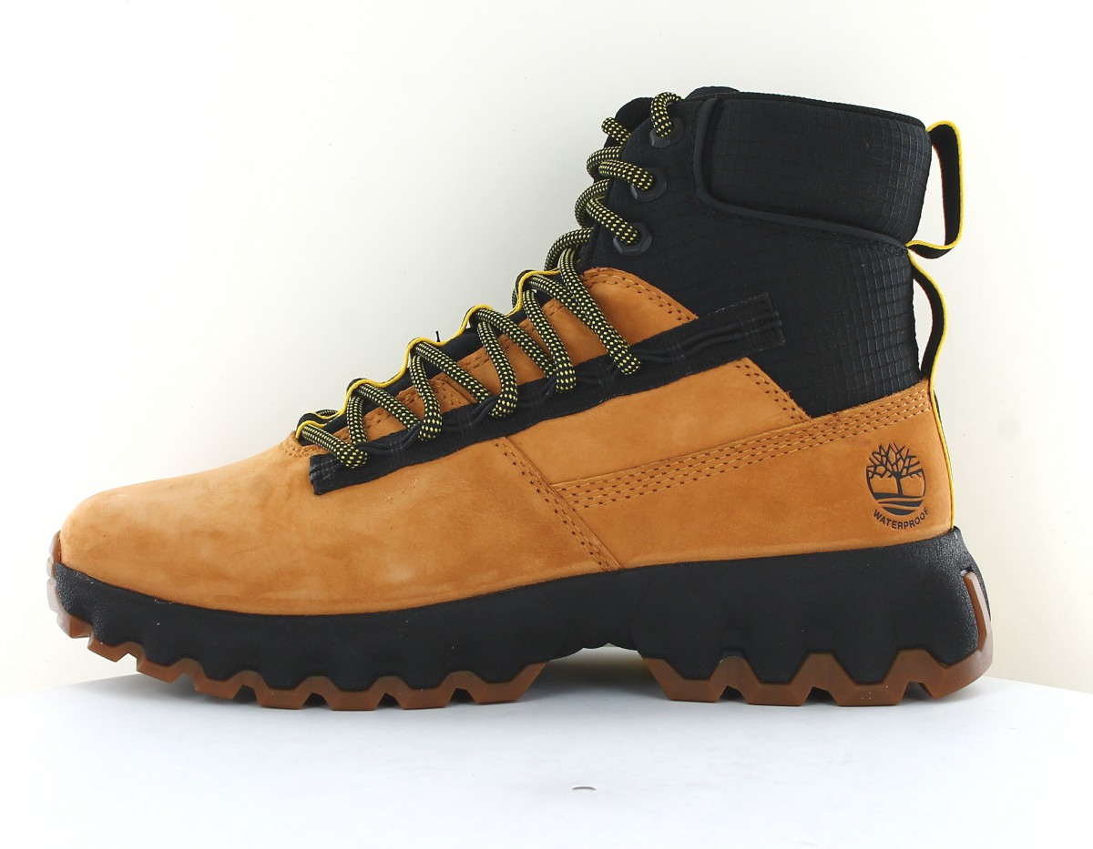 Timberland Edge mid marron noir jaune