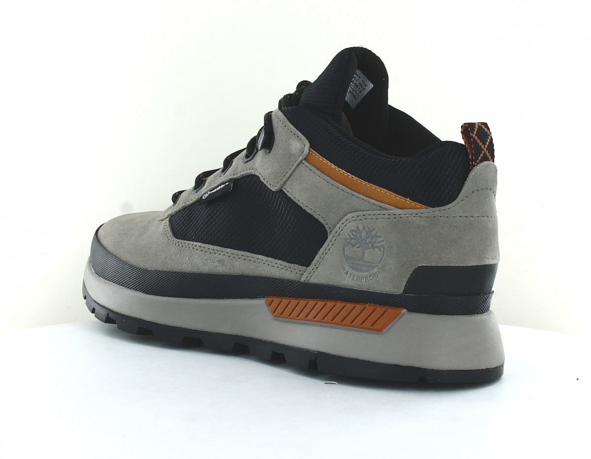 Timberland Field trekker basse gris noir marron