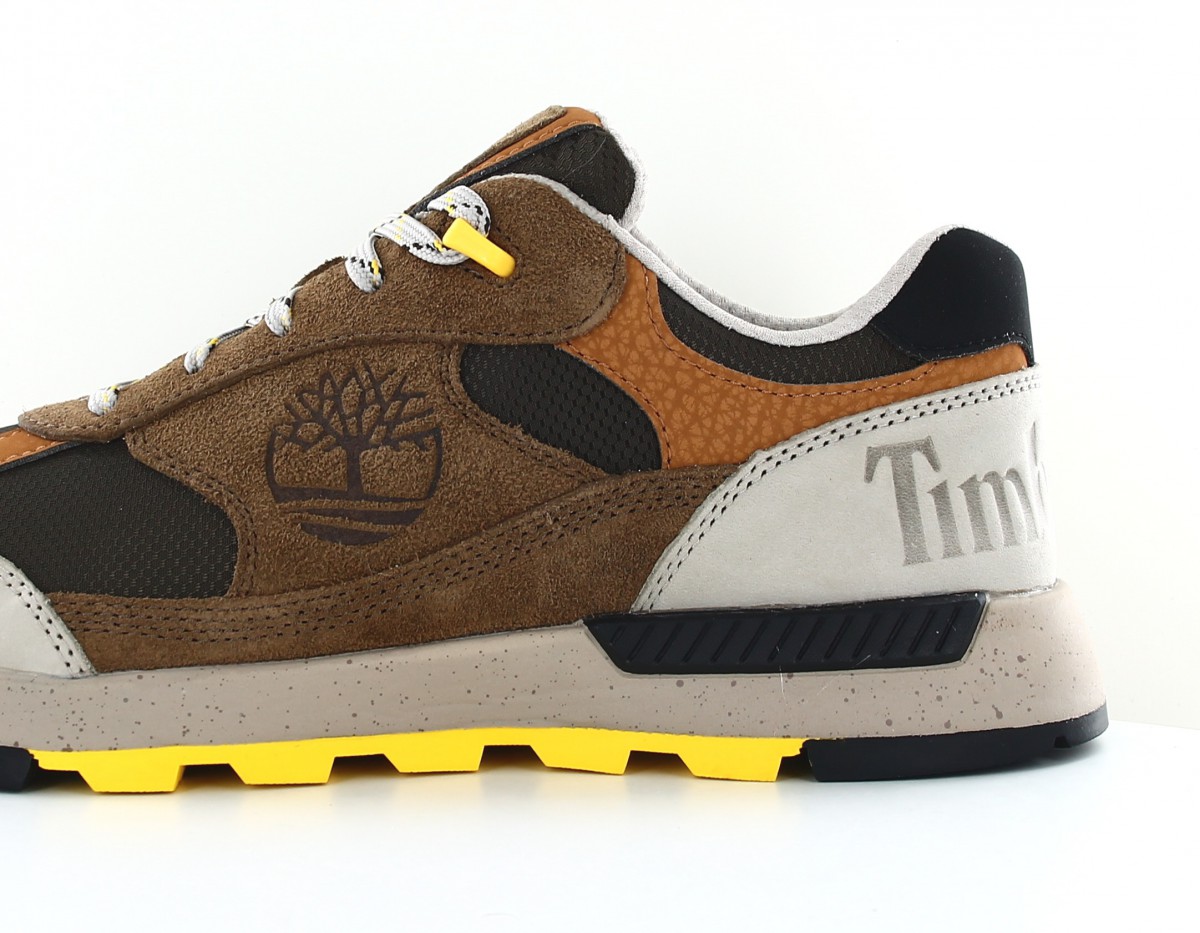 Timberland Field trekker low hiker marron beige jaune