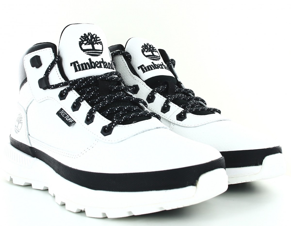 Timberland Field trekker mid blanc noir