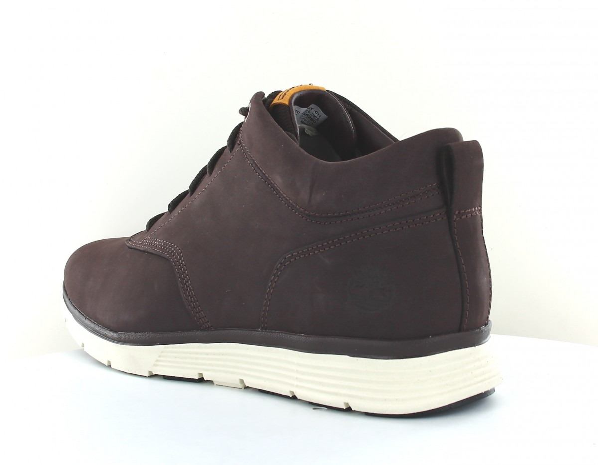 Timberland Killington low chukka marron bordeaux blanc