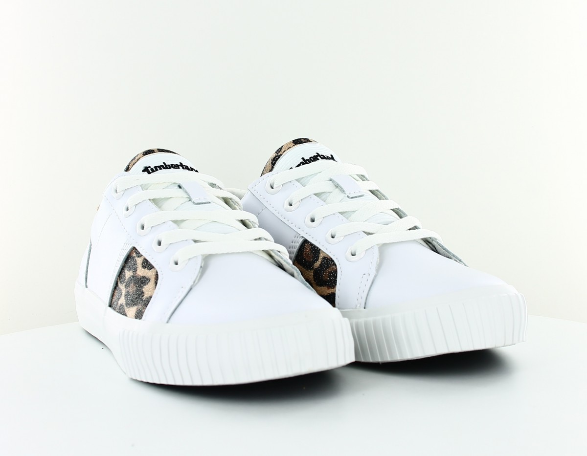 Timberland Skyla bay blanc leopard