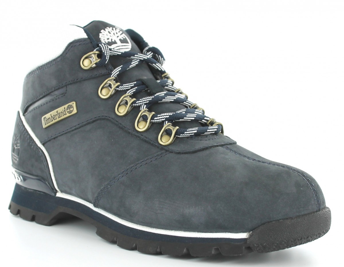timberland euro rock hiker bleu marine