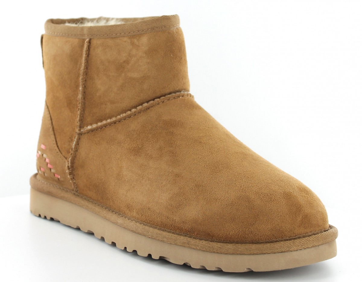 Ugg classic mini tenaya BEIGE/CHESTNUT