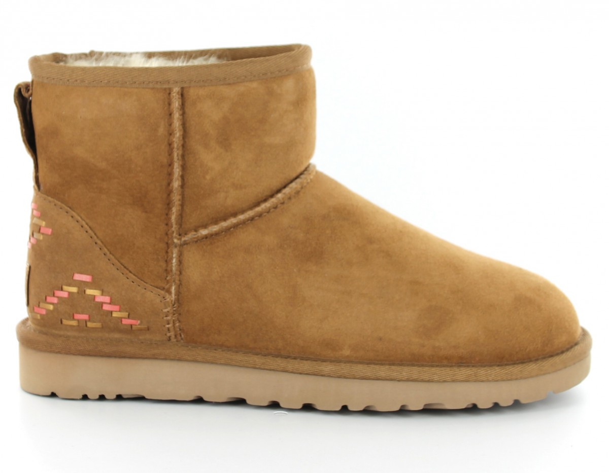 Ugg classic mini tenaya BEIGE/CHESTNUT