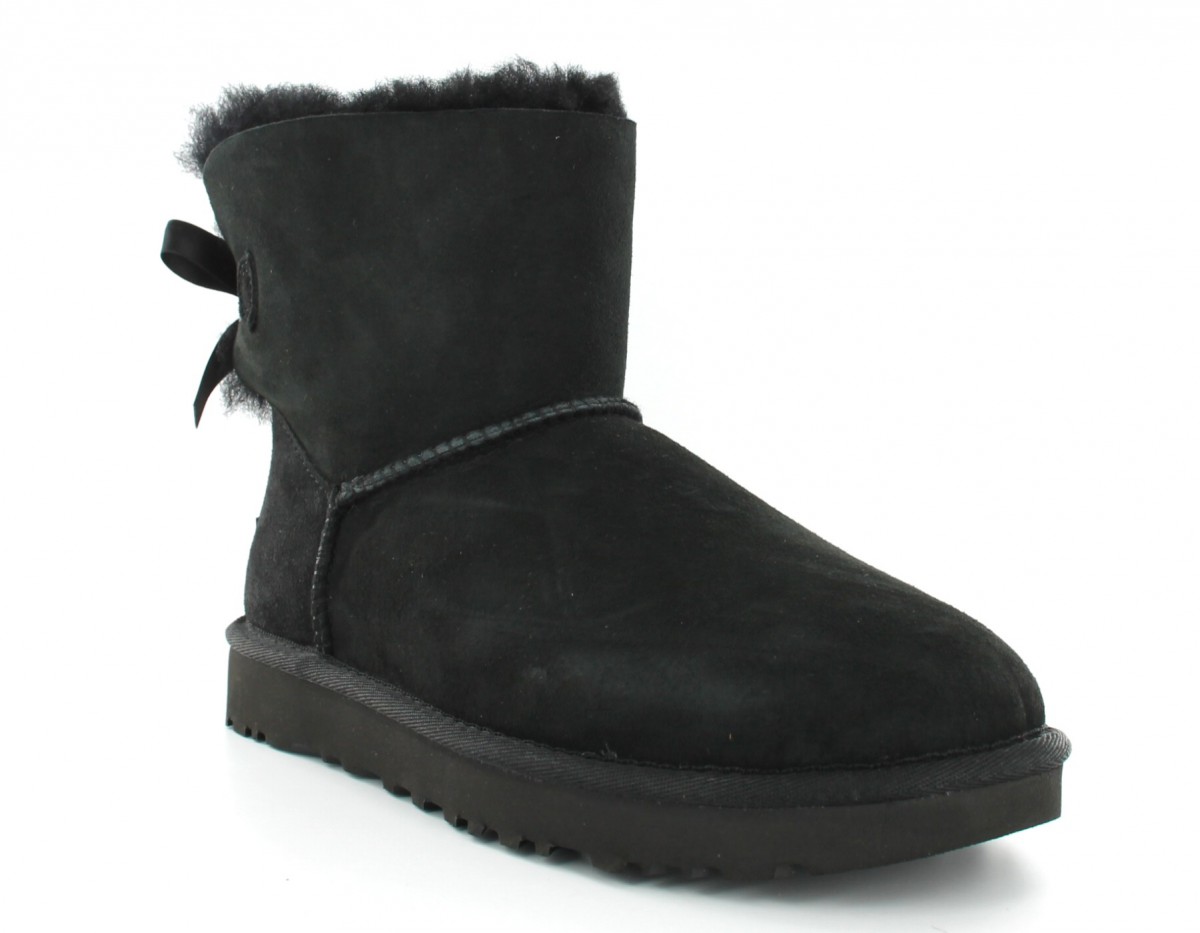 Ugg Mini Bailey Bow NOIR