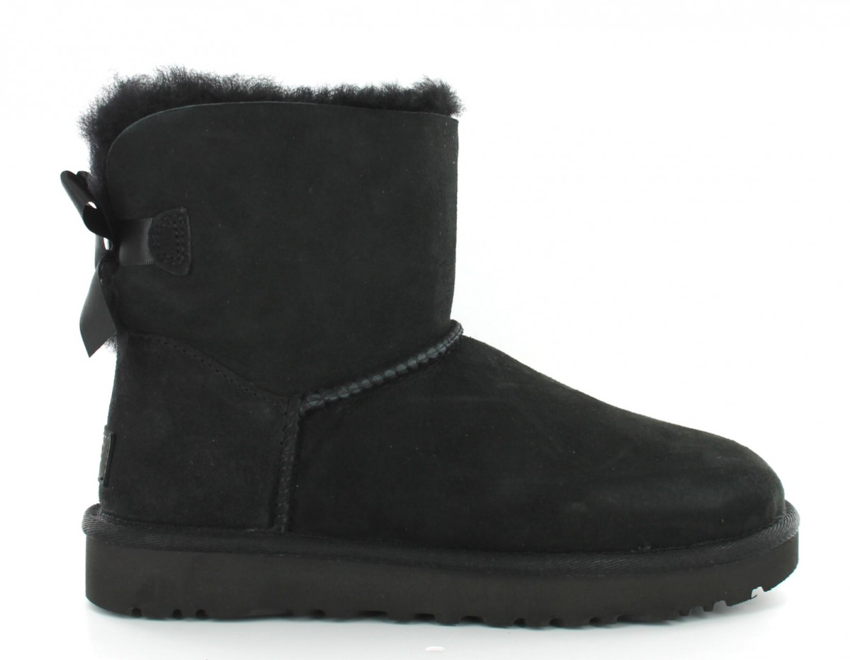 Ugg Mini Bailey Bow NOIR