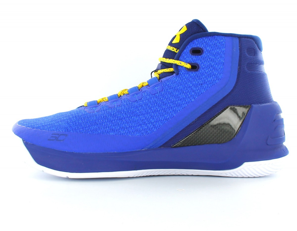 Under Armour Curry 3 Dub Nation White/Team Royal/Taxi