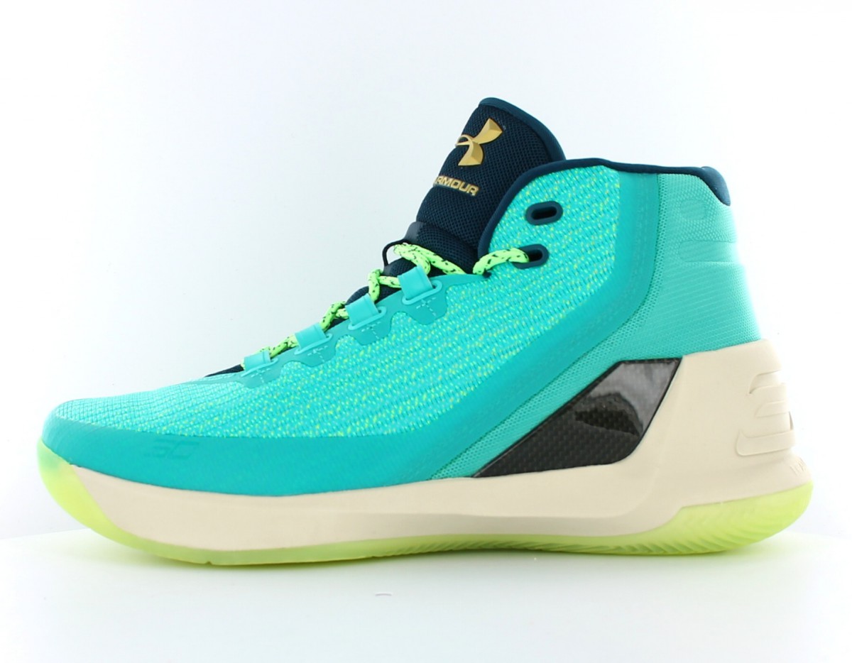 Under Armour Curry 3 Neptune Neptune/Sandstorm/Metallic Gold