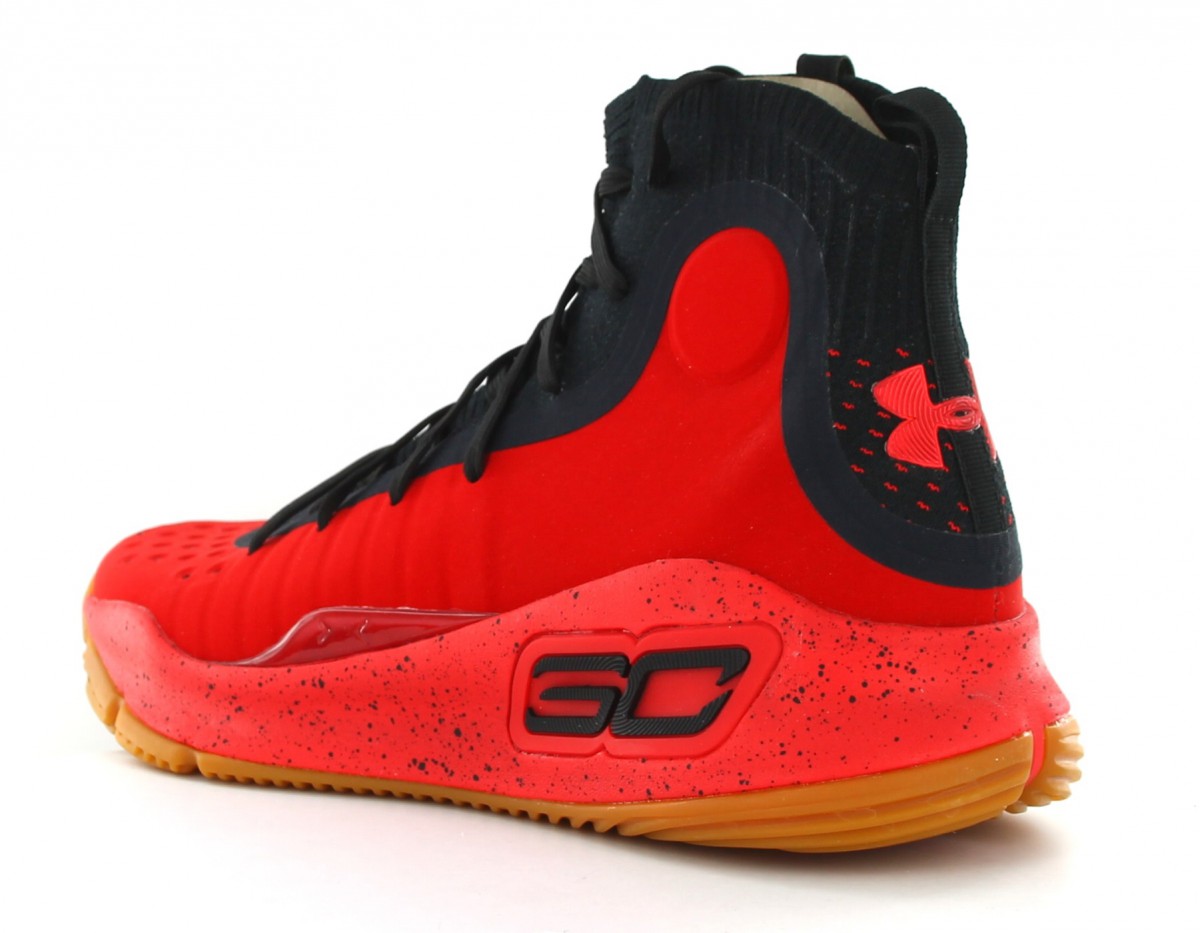 Under Armour Curry 4 Rouge-Noir-Gum