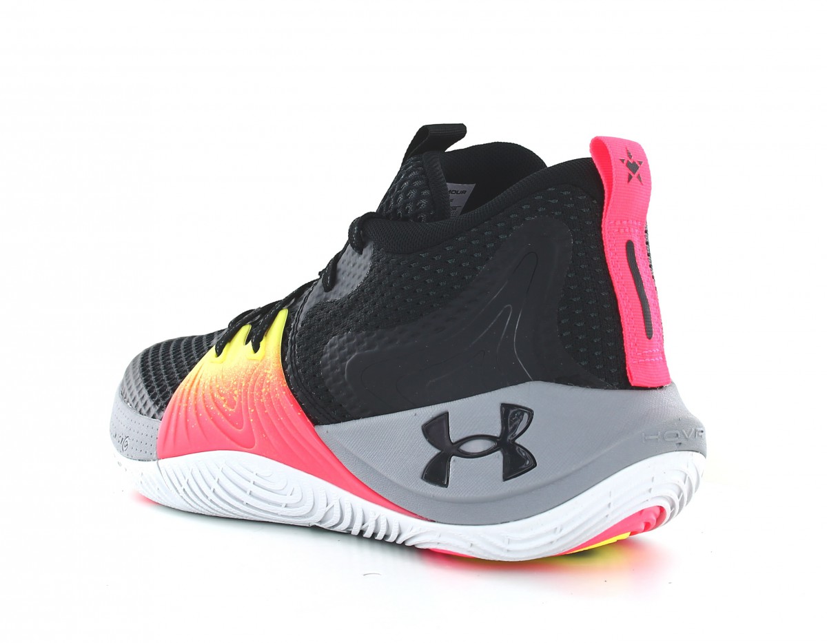 Under Armour Embiid 1 noir multicolor gris rose