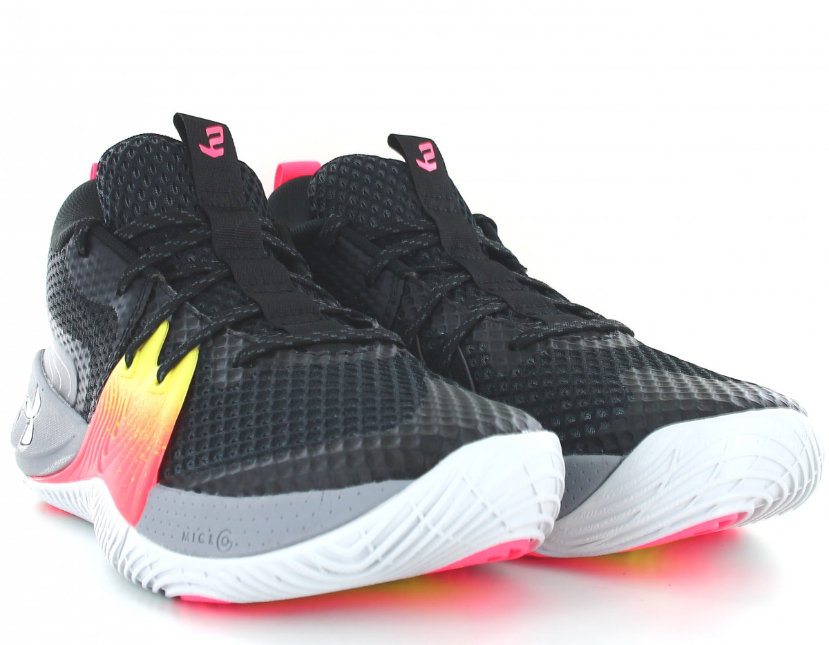 Under Armour Embiid 1 noir multicolor gris rose