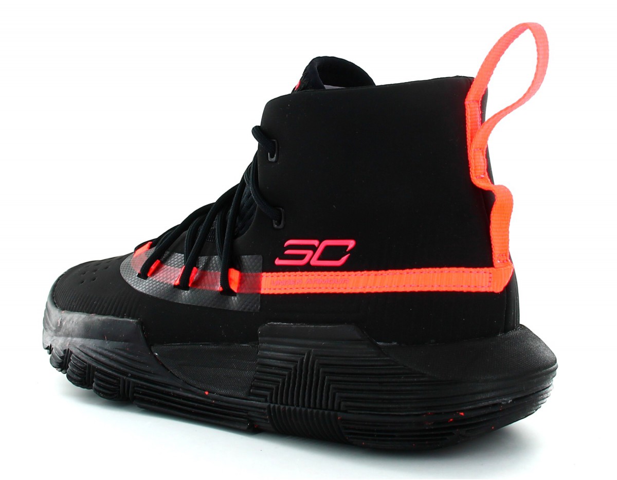 Under Armour Sc 3zero II Noir orange fluo