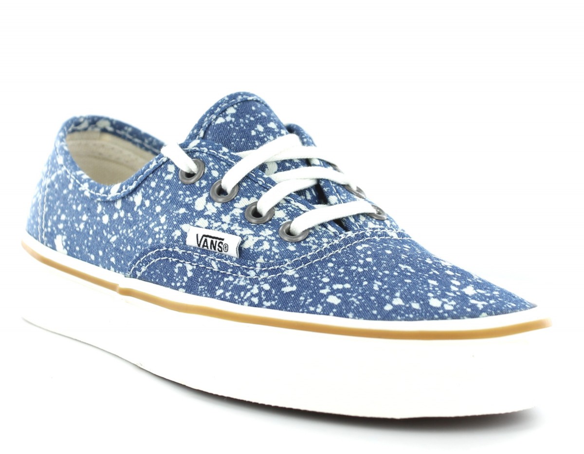 Vans Authentic Denim Splatter BLEU