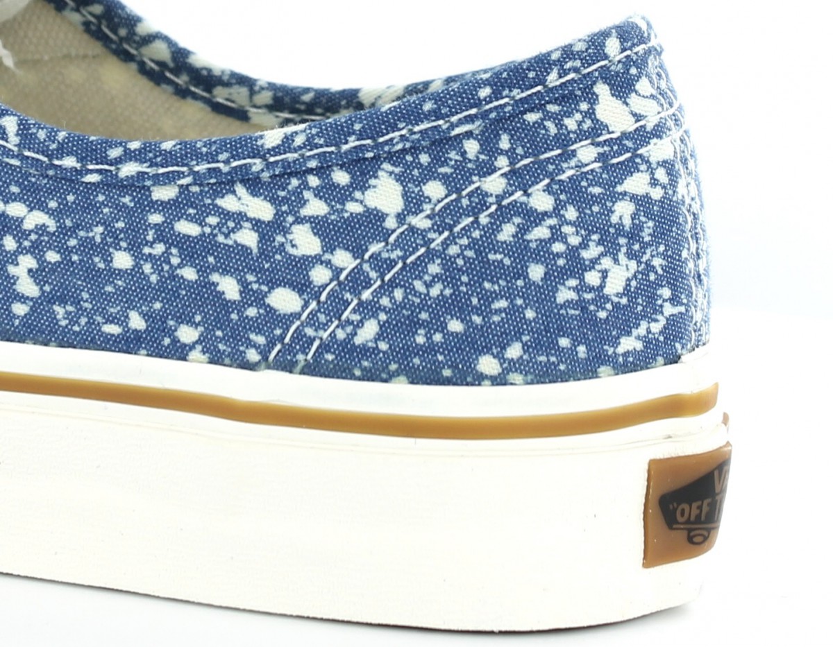 Vans Authentic Denim Splatter BLEU