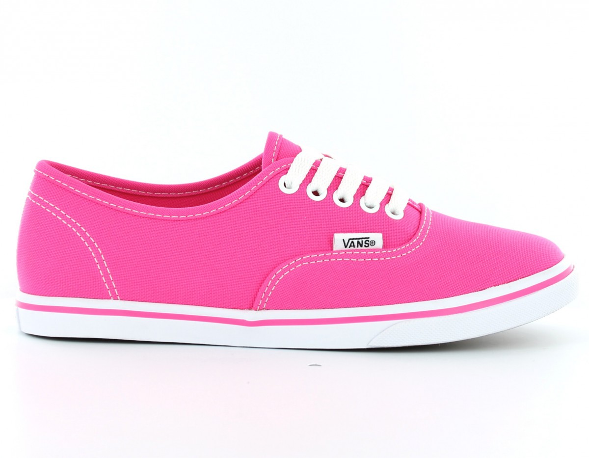 Vans Authentic lo pro Néon ROSE