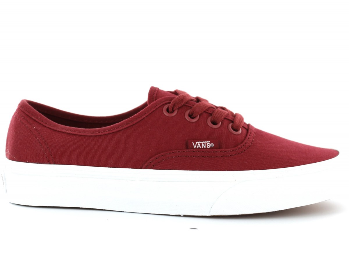 Vans Authentic Mono ROUGE FONCE