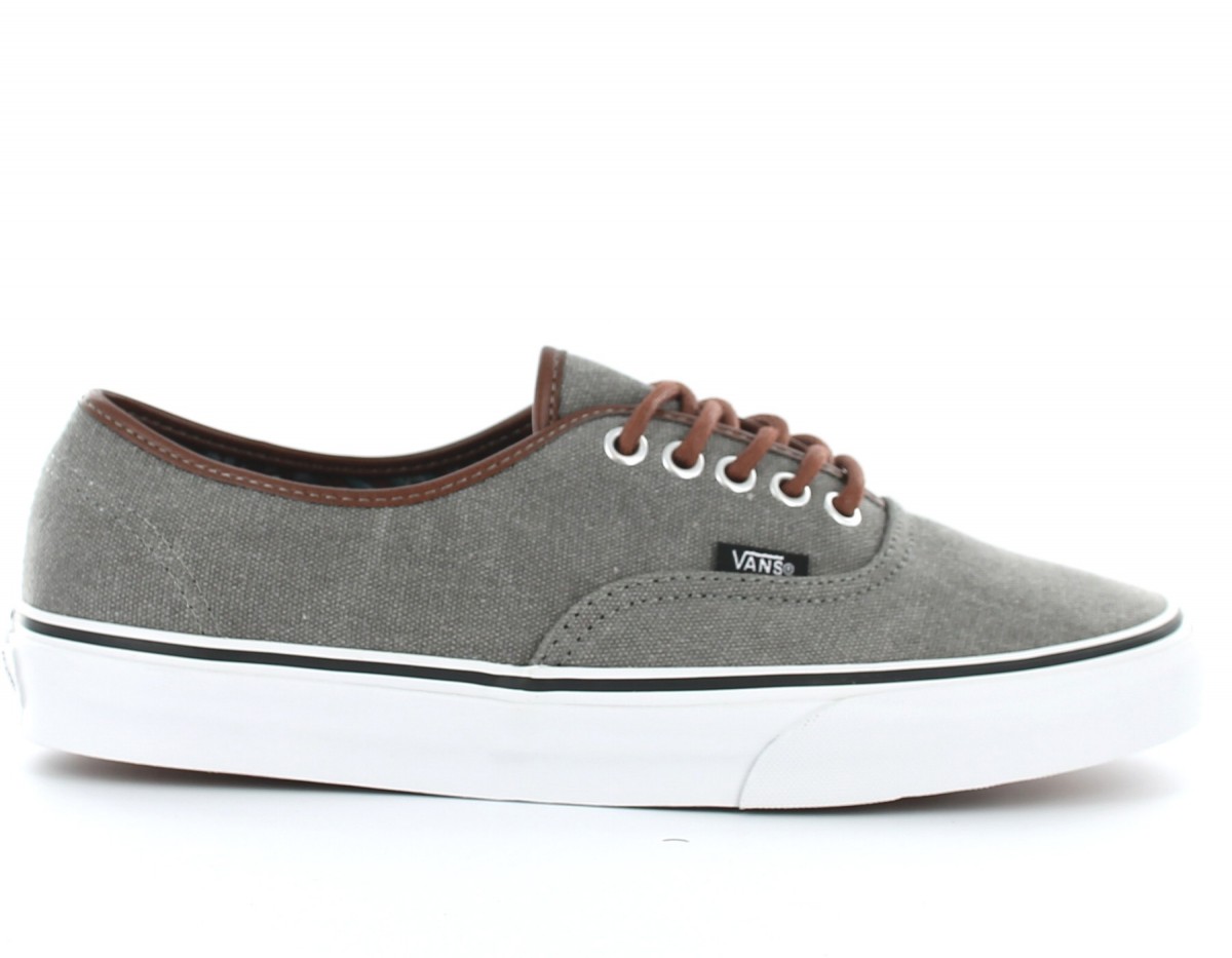 Vans Authentic washed CL GRIS/MARRON