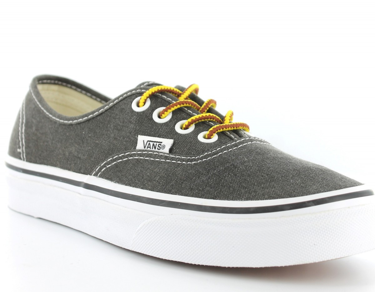 Vans Authentic Washed Vans NOIR/BLANC