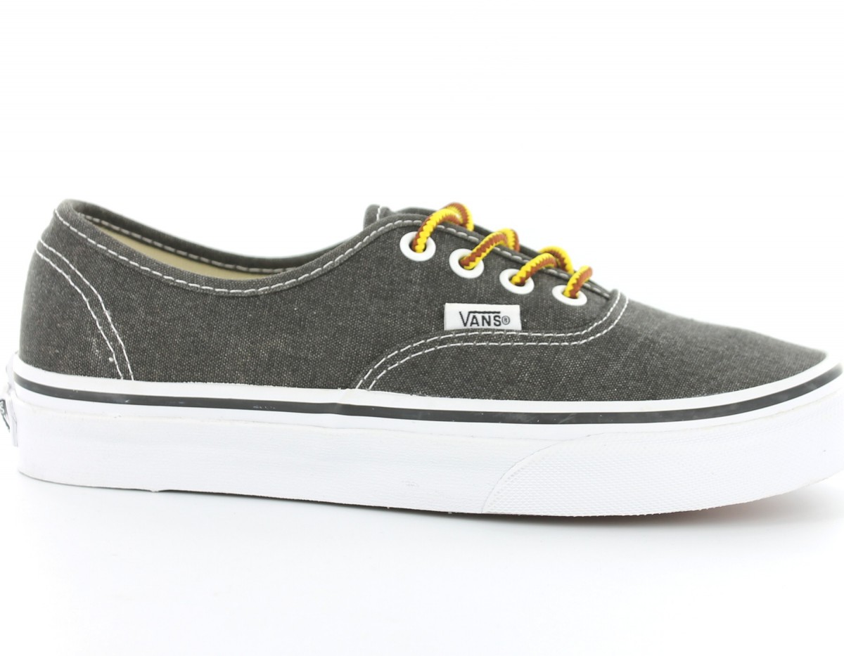 Vans Authentic Washed Vans NOIR/BLANC