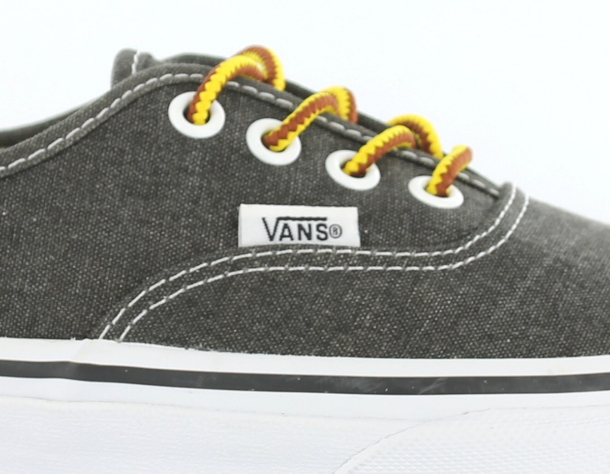 Vans Authentic Washed Vans NOIR/BLANC