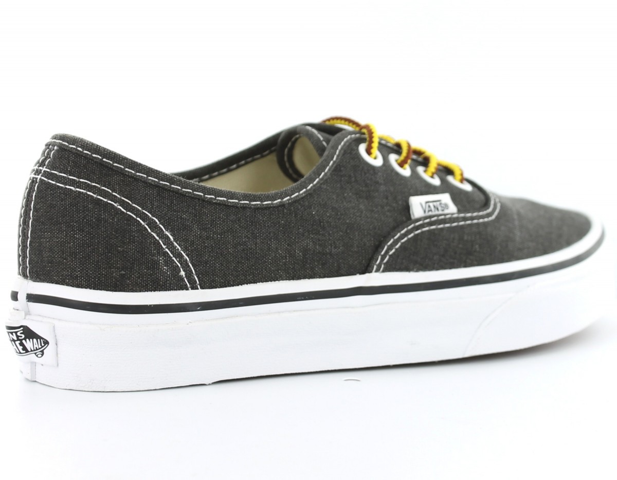 Vans Authentic Washed Vans NOIR/BLANC