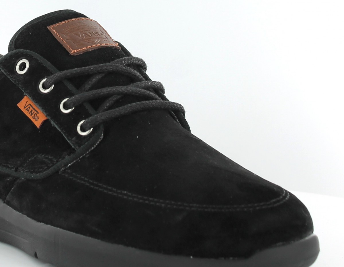 Vans brigata lite suede NOIR/NOIR