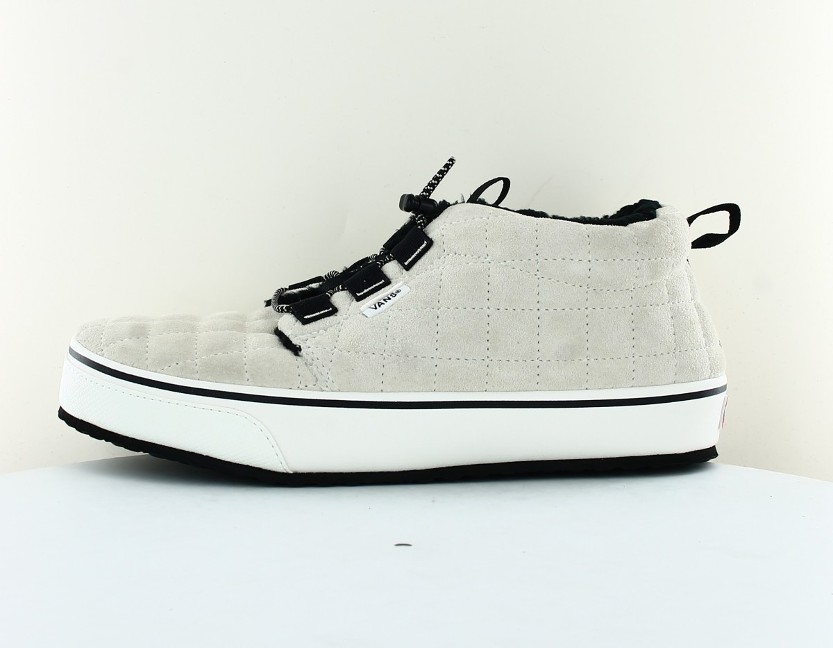 Vans Chukka slip-er beige sherpa noir