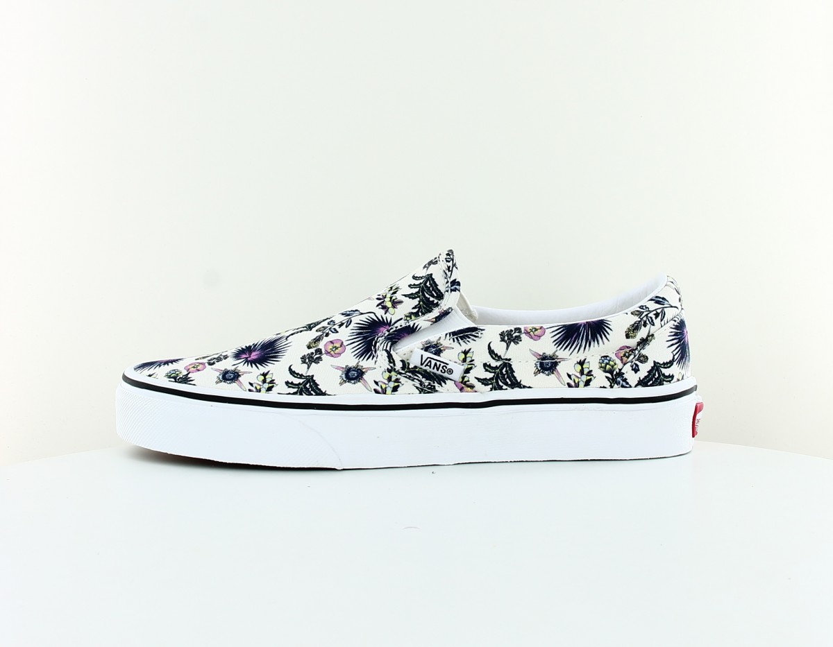 Vans Slip on paradise floral blanc fleur